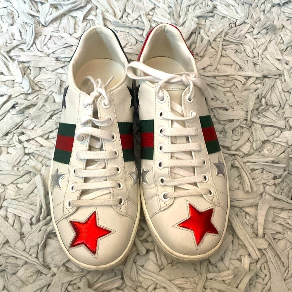 Authentic Gucci Tennis Shoes